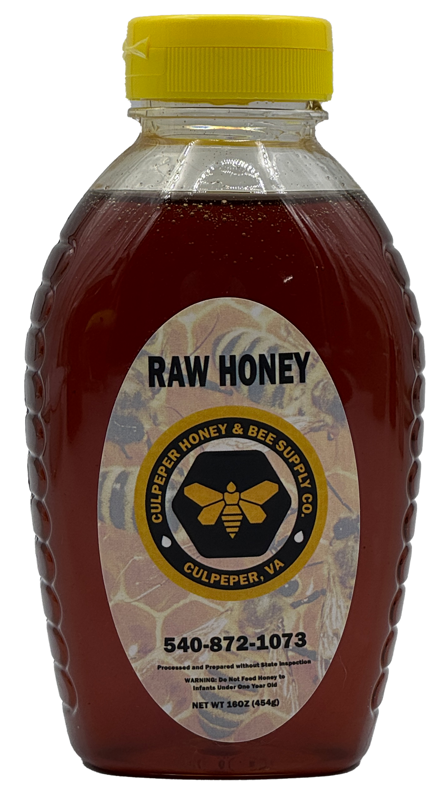 1 Pound Squeeze Bottle of Honey